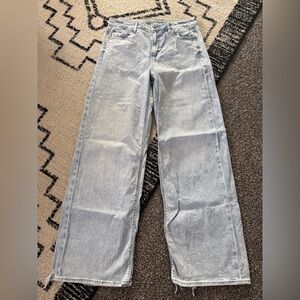 American Eagle Super High-Rise Baggy Wide Leg Jeans 10 X-Long